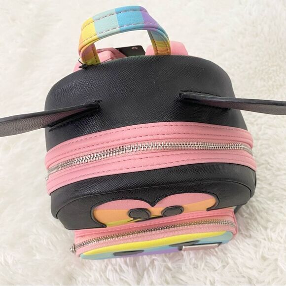 Loungefly Disney Mickey Mouse Pastel Rainbow Mini Backpack ?